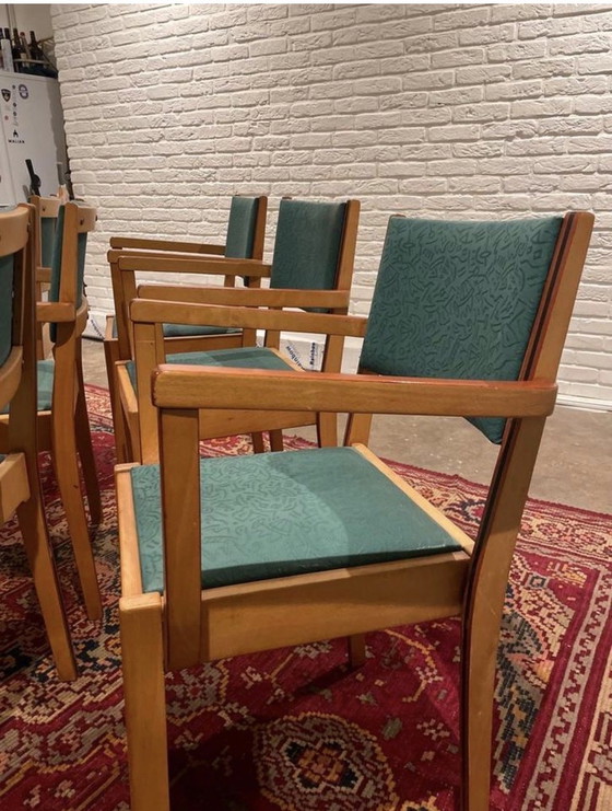 Image 1 of Vintage Tijsseling stoelen - Mid-Century Design