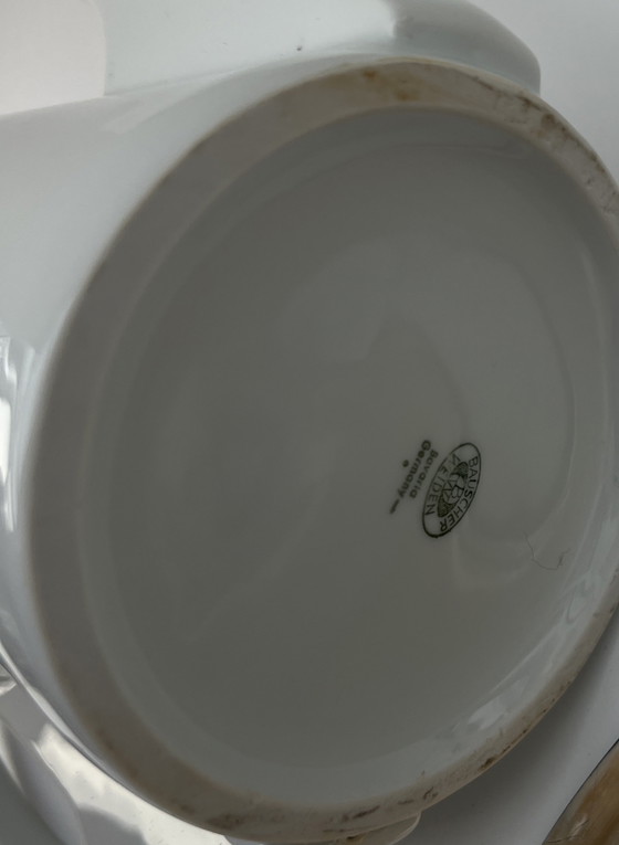 Image 1 of ✨ Vintage koffieservies – Bauscher Weiden Duitsland + 2 verzilverde sjaals