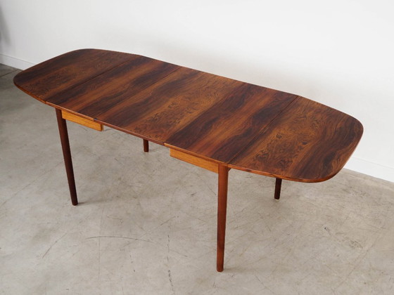 Image 1 of Table en palissandre, design danois, années 1970, fabrication : Danemark