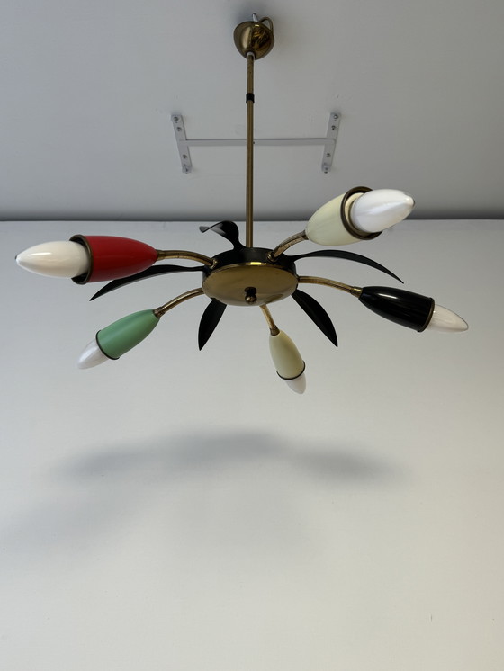 Image 1 of Plafonnier Sputnik 5 couleurs | 50S