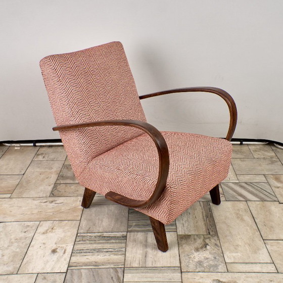 Image 1 of H 410 Armchair designed by Jindrich Halabala, 1940s, Czechoslovakia