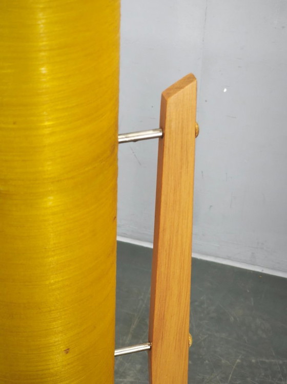 Image 1 of Lampada da terra a forma di razzo dell'era spaziale cecoslovacca degli anni '60