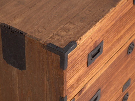 Antique Japanese Tansu Merchant's Chest of Drawers - Taishō / Showa Period (c. ) #36 – Iron (photo 14 of 40)