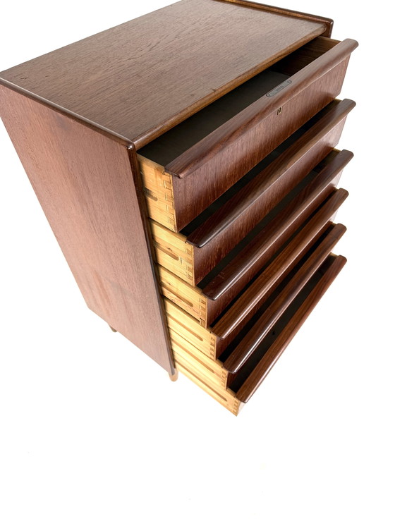 Image 1 of Vintage Danish teak chest of drawers '60