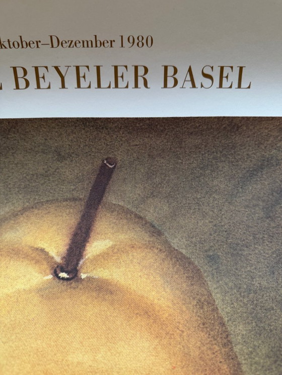 Image 1 of Fernando Botero, Pear (Ausstellungsplakat), 1980, Galerie Beyeler Basel, gedruckt in der Schweiz