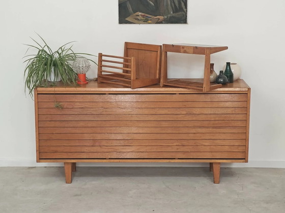 Storage chest for blankets or toys bar by Dyha Czech Republic 60, Storage cabinet, Wood, Mid Century Modern (photo 31 of 40)