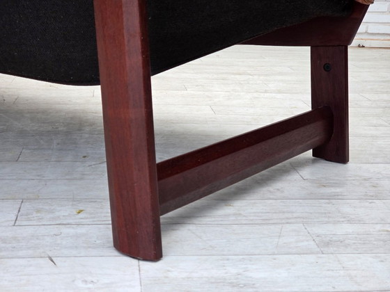 Image 1 of Anni '70, design norvegese di Jan Erik Lindgren, divano a due posti modello "Amazon".