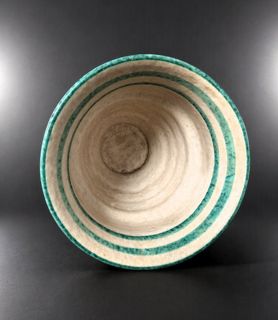 Ugo Zaccagnini - Raro vaso di design italiano – Vasi, Ceramic (photo 5 of 12)