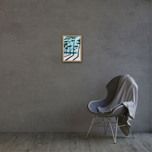 Inchiostro su carta naturale. Dimensioni 30x21 cm.