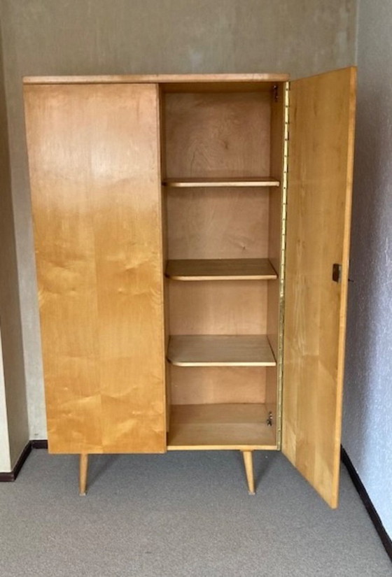 Image 1 of Armoire à linge vintage des années 1950