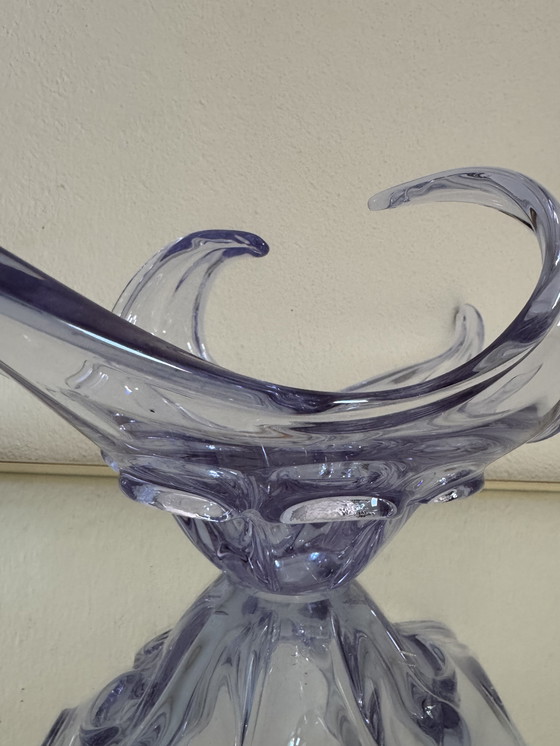 Image 1 of 60s neodymium crystal bowl