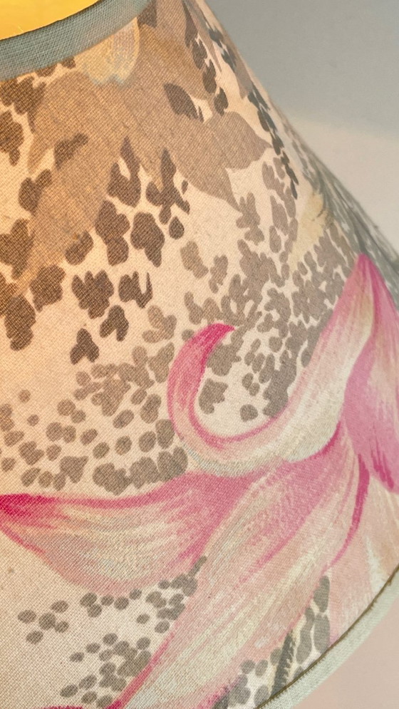 Image 1 of Vintage Floral Lampshade