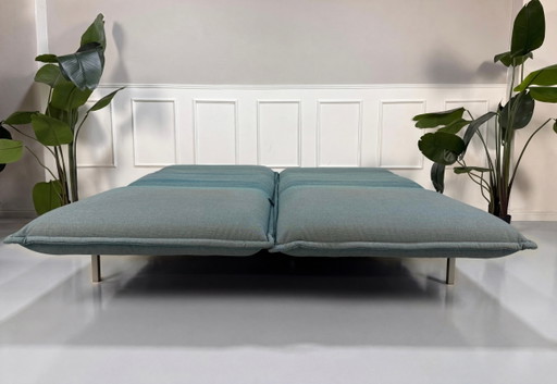 Rolf Benz Nova Designbank Blau Bank Schlaffunktion