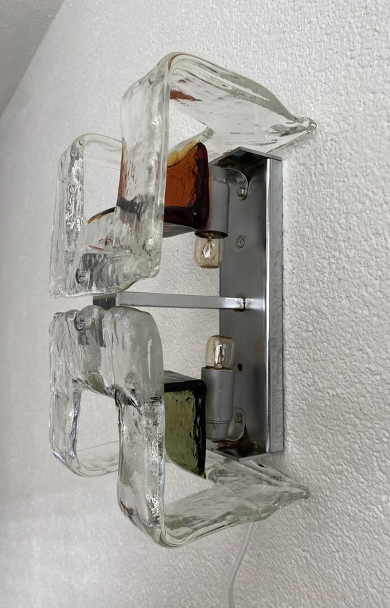 Image 1 of Ensemble vintage d'appliques Carlo Nason/ Mazzega 70s (5X)