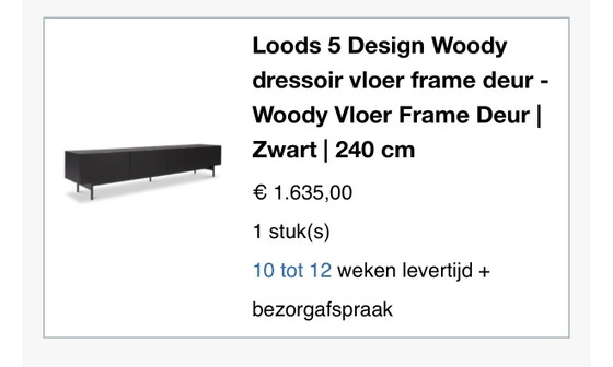 Image 1 of Loods5 Woody tv meubel 240cm