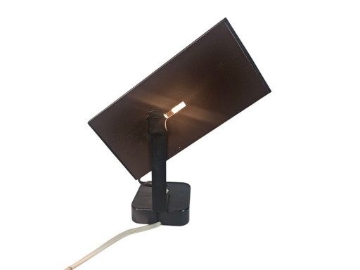 Philips - modello NCS 104 - faretto da parete a cubo - metallo - plastica - anni '70