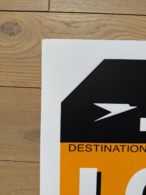 Poster di Design Grafico Etichetta Bagaglio Panam Eames Era London Heathrow – Decorazioni murali, Paper (photo 4 of 5)