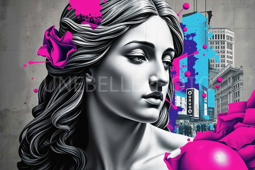 Photo printed on plexiglass / Limited edition / Street art / Original decoration / Pop art / Art deco