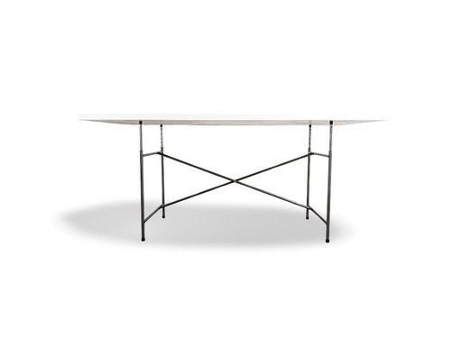 8x Original Egon Eiermann desk Richard Lampert metal