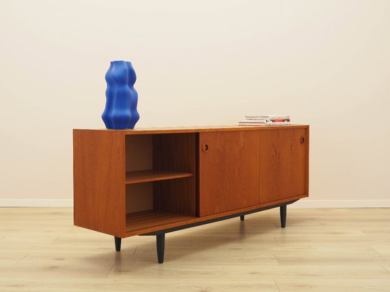 Image 1 of Buffet en teck, design danois, années 1970, fabriqué au Danemark