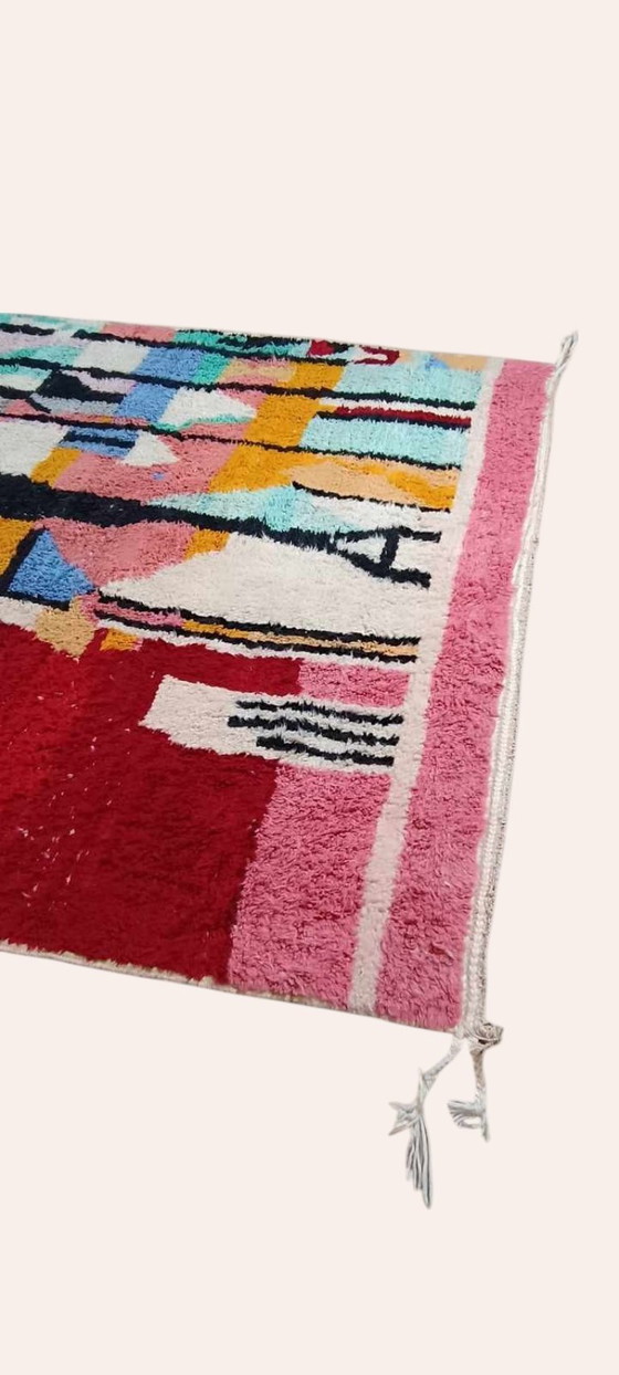 Image 1 of Berber carpet rug new wool moroccan Carpet - 274 x 150 cm 300 x 200 m Type B21.3