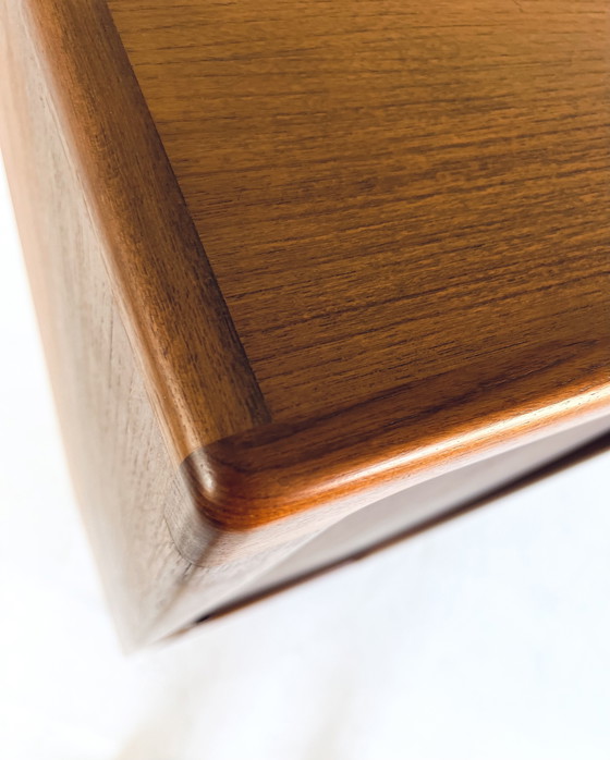 Image 1 of Vintage teak highboard, Silkenborg Møbelfabrik '70