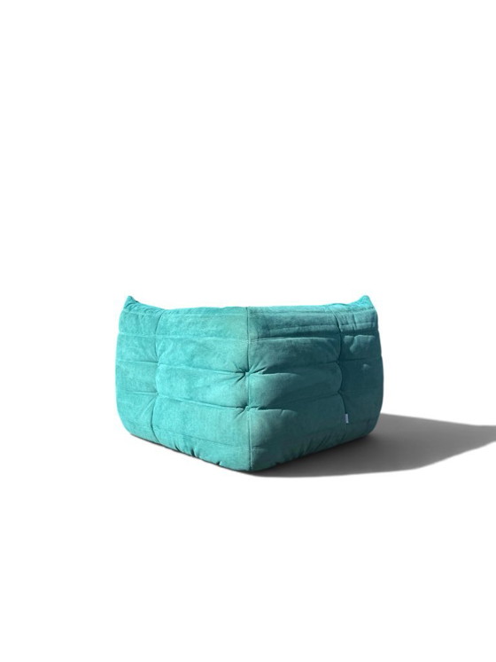 Divano Angolare Togo Turchese — Michel Ducaroy per Ligne Roset – Divani angolari, Velvet (photo 4 of 21)