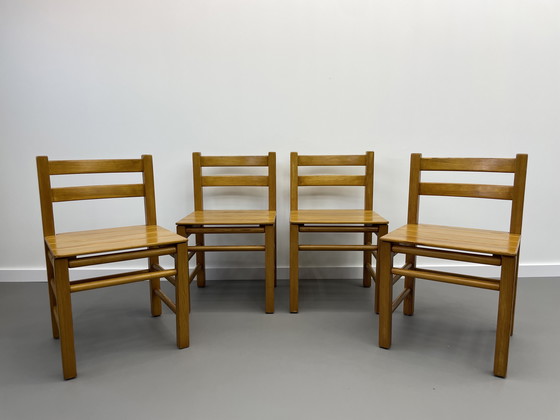 Image 1 of Set vintage di 4 sedie "Stable" di Karin Mobring per IKEA, 1977
