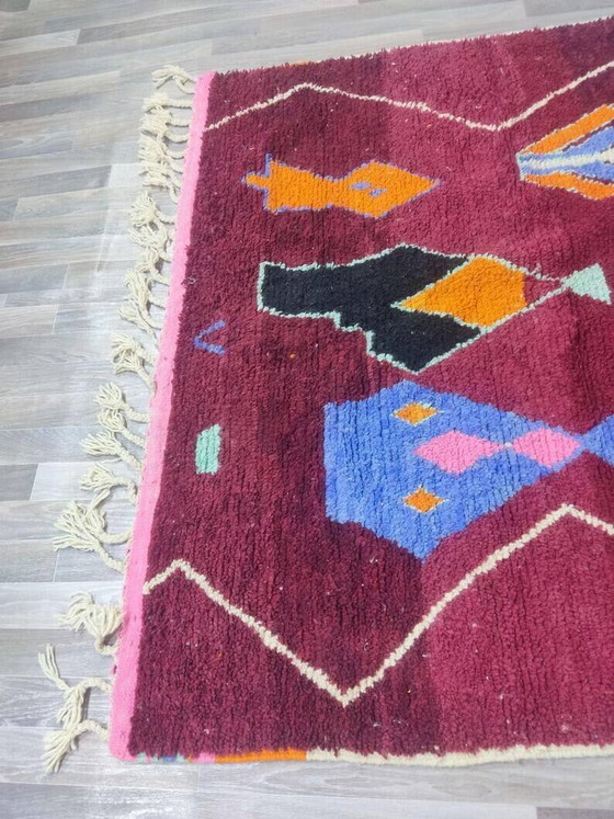 Alfombra bereber tradicional hecha a mano 250cm x 150cm – Wool (photo 3 of 7)
