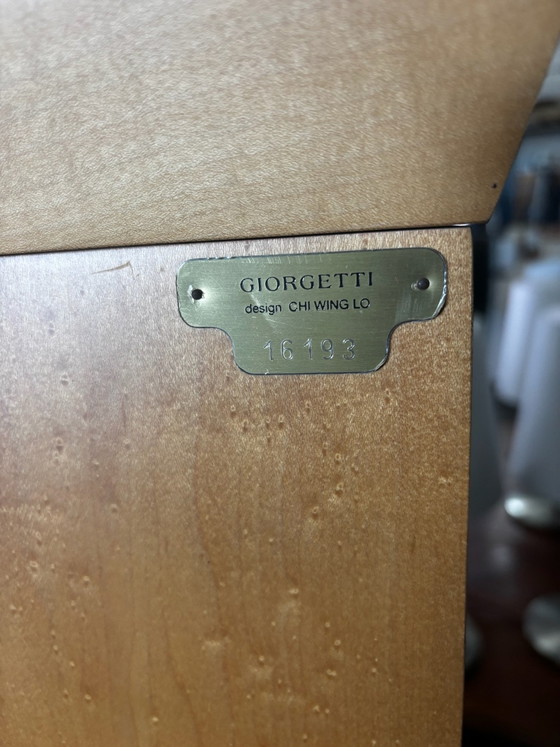 Giorgetti Nyn corner cabinet, design Chi Wing Lo – Sideboard cabinet, Wood, Metal (photo 3 of 5)