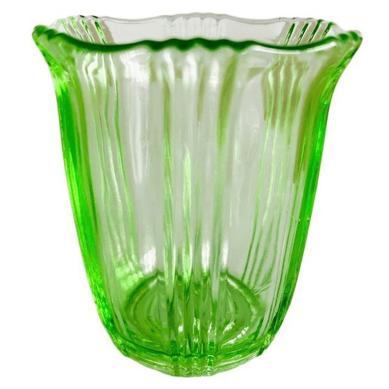 Set da crema in vetro vintage Anna Green, anni '30 – Stoviglie, Glass (photo 7 of 10)