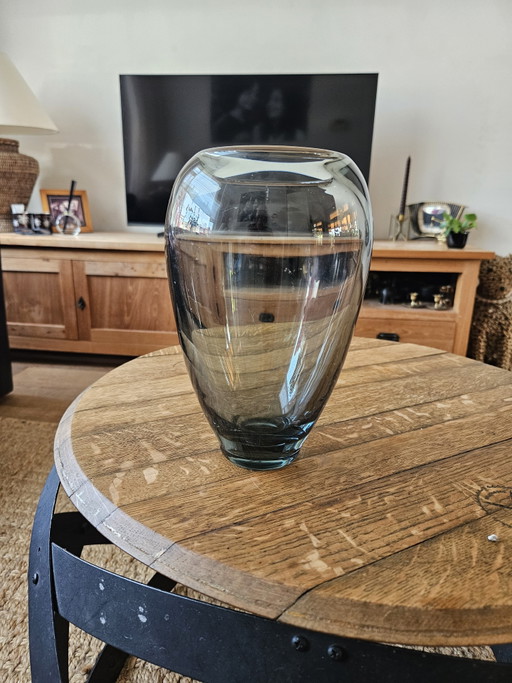 Vaso originale per copiatrice A.D. (Leerdam) - Grigio fumo - Contrassegnato