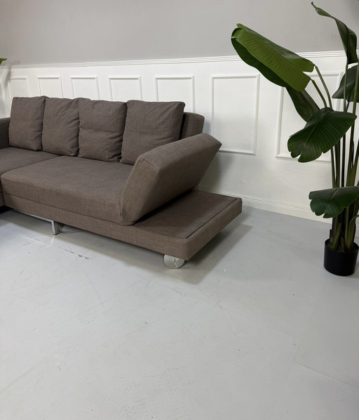 Brühl Fourtwo Designer Sofa Stoffen Bed Four Two Grijs Bruin