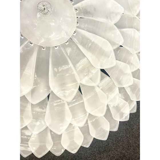 Image 1 of Artistic Contemporary Sanded Glass Flush Mount by SimoEng