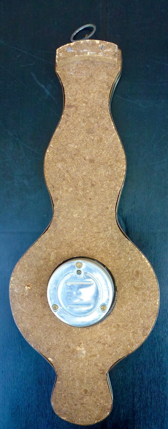 Image 1 of Vintage Banjo barometer, thermometer and hygrometer.