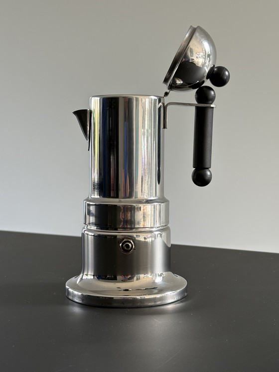 Image 1 of Caffettiera a percolazione / moka Vev Vigano Kontessa in acciaio inossidabile vintage anni '80