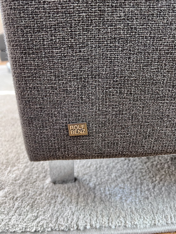 Image 1 of Rolf Benz 3-Sitzer-Sofa, Anthrazit Mellé. Eine echte Schönheit.