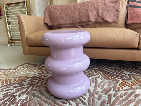 Kartell Pilastro Side table Lilac – Plastic (photo 5 of 8)