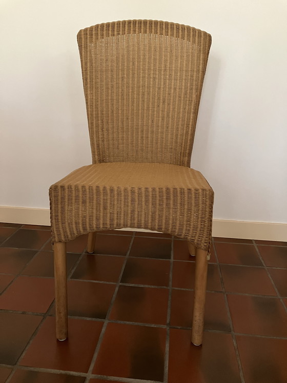 Image 1 of 4 Lloyd Loom Eetkamerstoelen