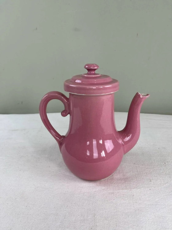 Vintage roze keramische theepot – Keukenaccessoires, Porcelain, Ceramic (photo 11 of 11)