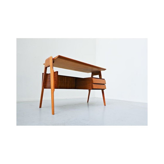 Image 1 of Vintage Desk by Vittorio Dassi Italian 1950s