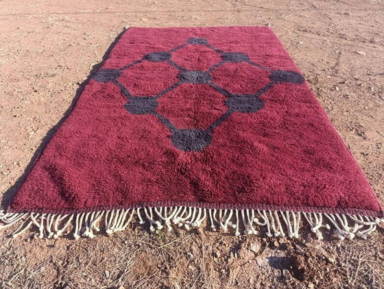 Groot handgemaakt Berber vloerkleed 200cmx350cm – Vloerkleden en tapijten, Modern (photo 2 of 4)