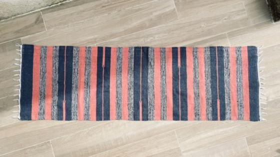 Tapis Kilim Coton Vintage Années 80 – Objets déco, Cotton (photo 14 of 17)