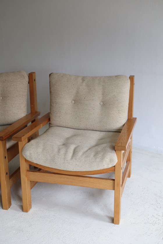 Image 1 of Set van 2 fauteuils Thuka Denemarken, jaren 70
