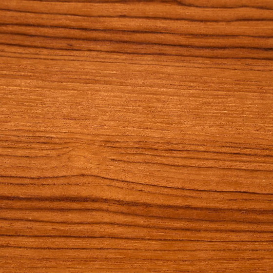 Image 1 of MK9976 Table de salle à manger restaurée en teck et chêne