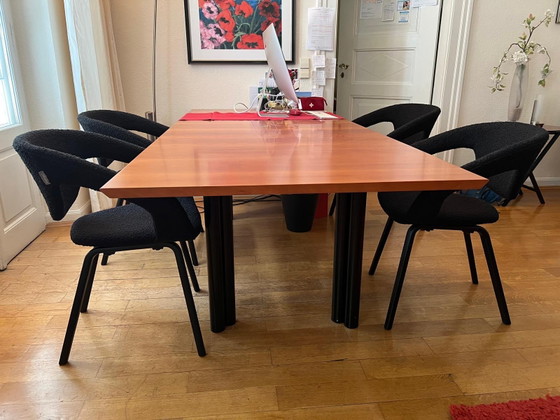 Zoom by Mobimex – Eettafel van massief kersenhout – Zwitsers design – 230 cm – Wood (photo 3 of 11)