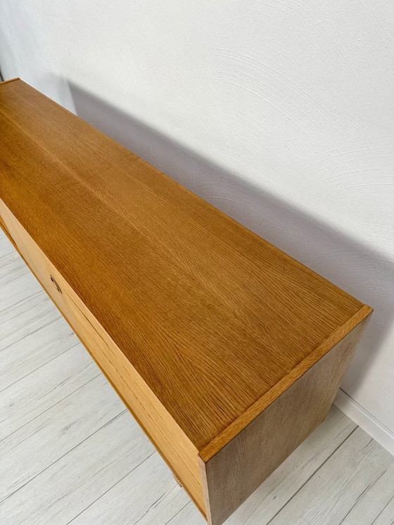Image 1 of Vintage Scandinave Erik Wørts pour IKEA Chêne Buffet 60's 70's