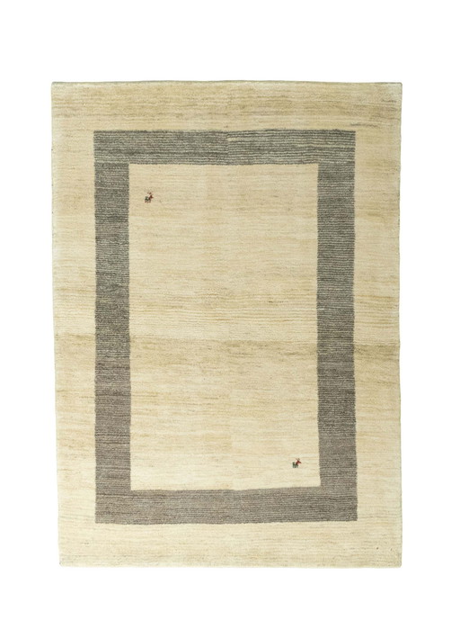 Handgeknüpfter Gabbeh Nomaden-Teppich 203 x 145 cm