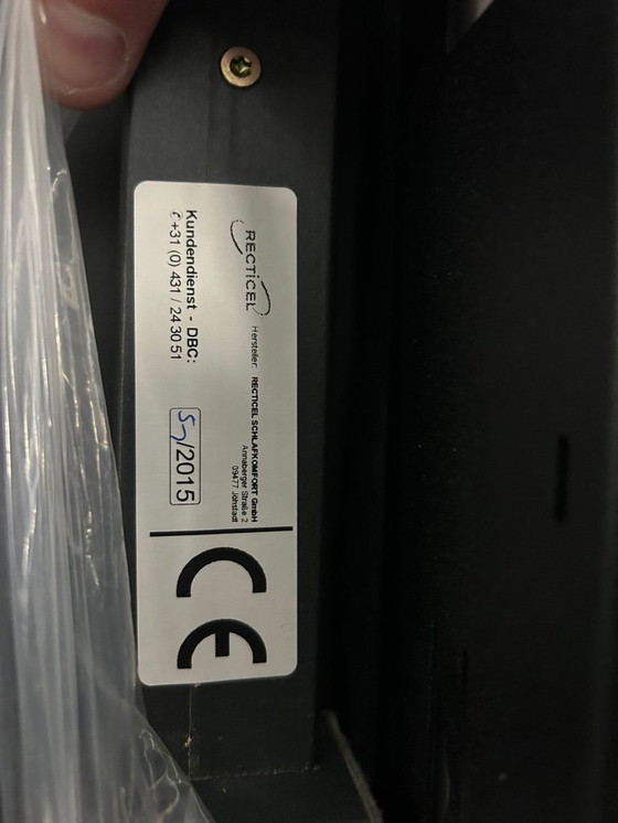 Image 1 of M-line electrically adjustable single box spring base