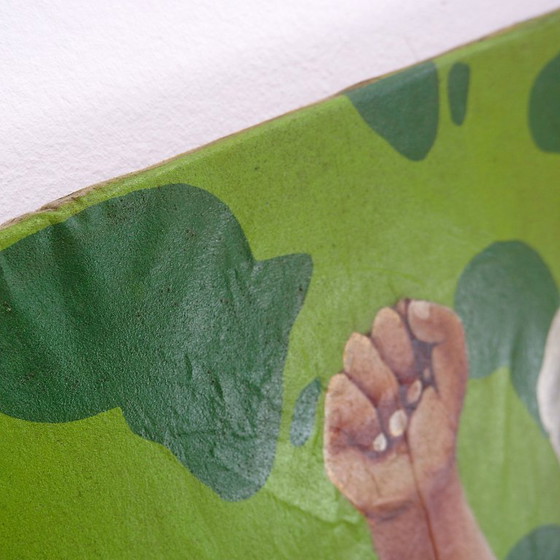 Image 1 of Billy Gubul'Art Hedendaagse Afrikaanse kunst - Acryl op stof